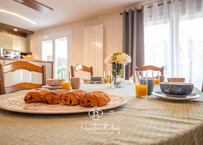 Ferienhaus Cocon Familial & Terrasse - Pole Sante Sud - 10mn Circuit Des 24h - L'instant Clef Le Mans